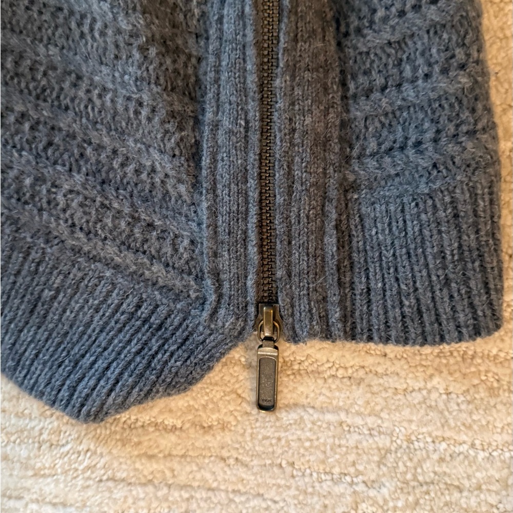 Garnet Hill Charcoal Women's Sweater - Picture 3 of 4
